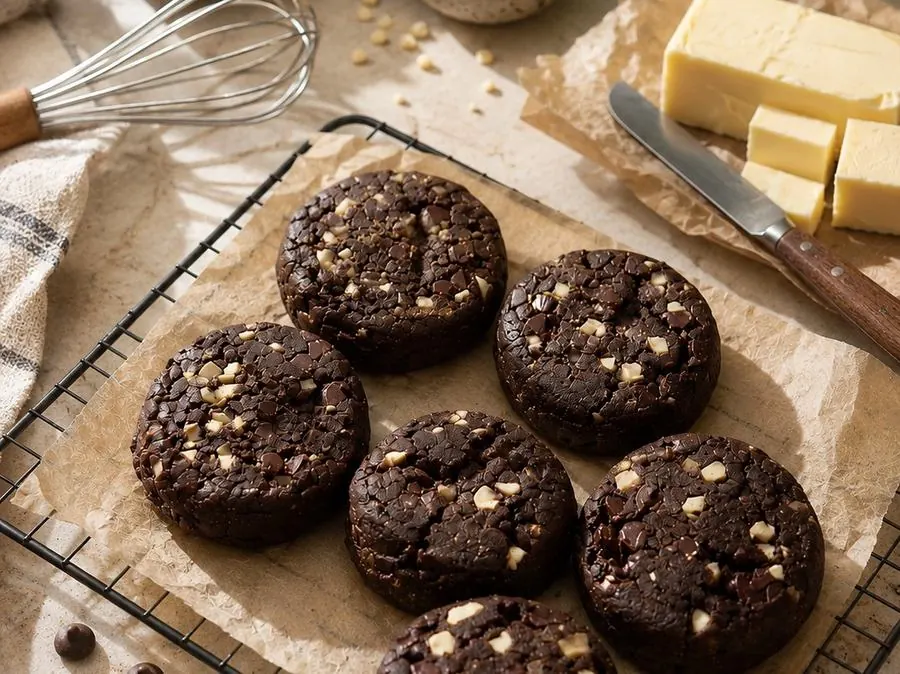 Earl Grey Almond Chocochip Cookies