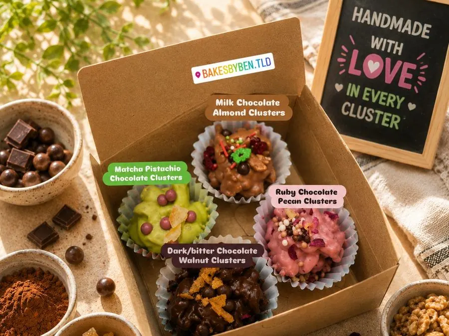 Mixed Nuts Chocolate Clusters
